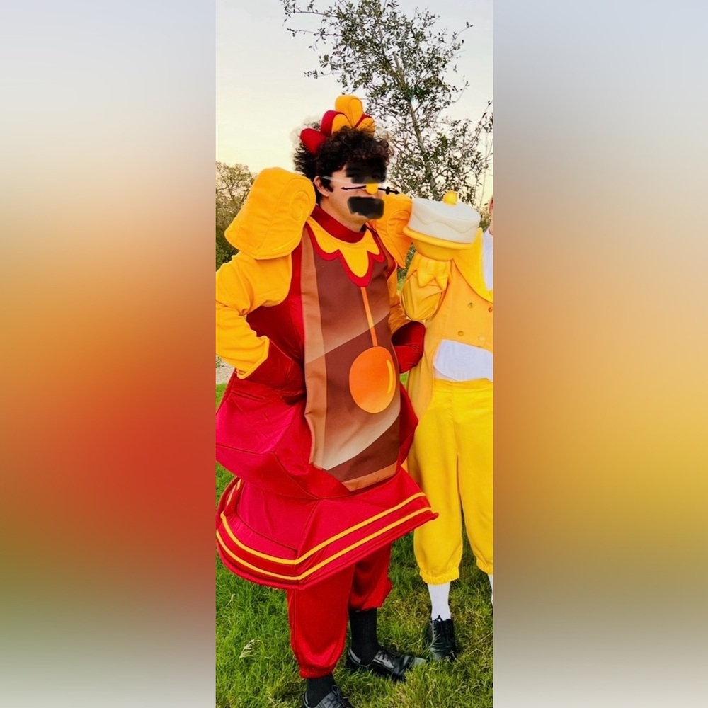 Cogsworth Costume for  Men from Disney's Beauty and the Beast